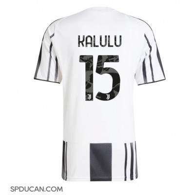 Muški Nogometni Dres Juventus Pierre Kalulu #15 Domaci 2025-26 Kratak Rukav Muški Nogometni Dres Juventus Pierre Kalulu #15 Domaci 2025-26 Kratak Rukav